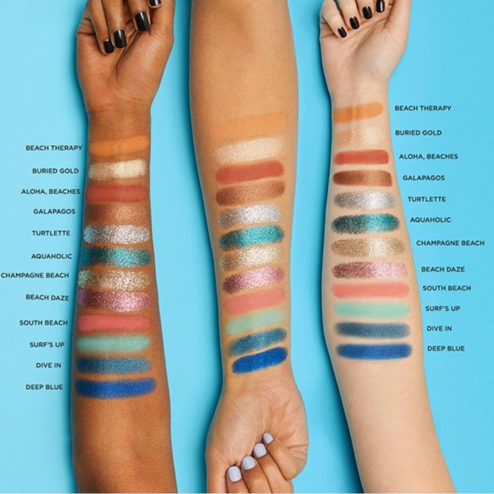 NEW Tarte Limited Edition Rainforest of the Sea High Tides Good Vibes Eyeshadow - Picture 3 of 7